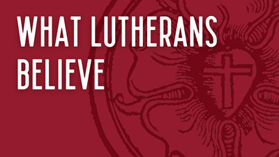 What Lutherans Believe Bible Study